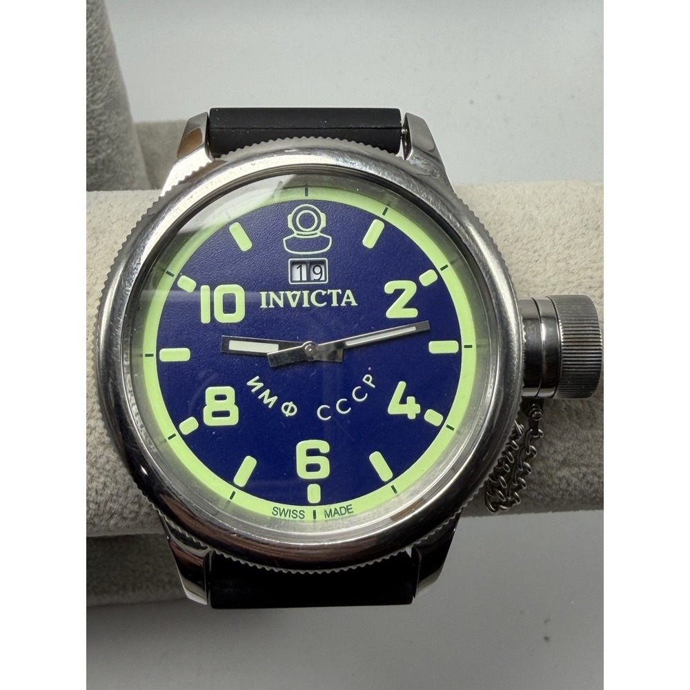 Invicta Signature Collection 4344 Russian Diver Mens Watch 52MM 8.5" Swiss Made